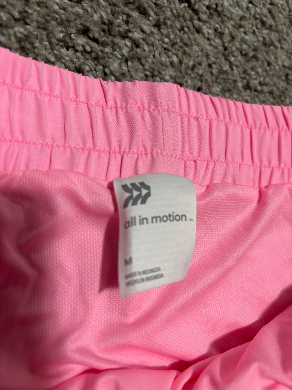 all in motion Hot Pink Pleated Athletic Shorts - Picture 2 of 2